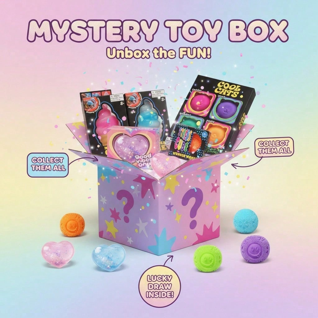 أكثر من 100 قطعة من سلسلة الصن - مراجعة Mystery Box Blind Bag وسعره