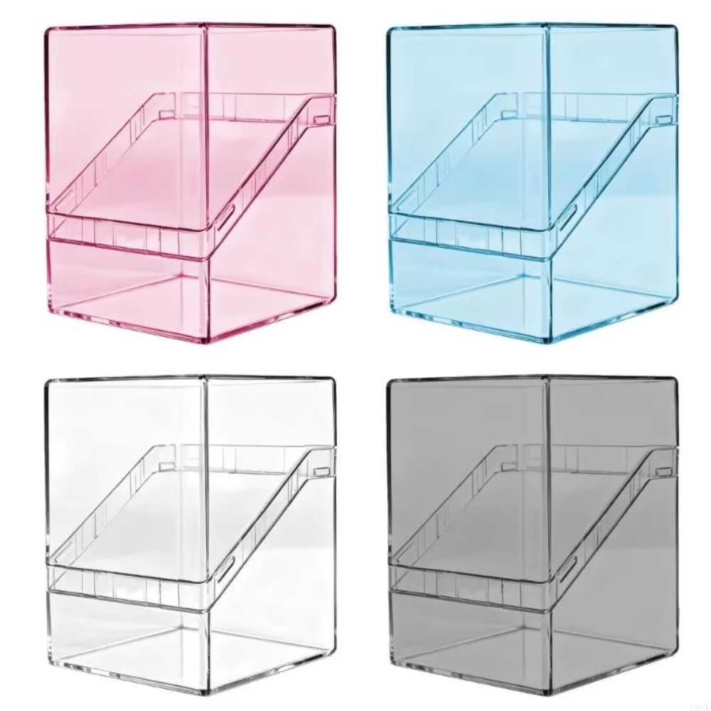 صندوق تخزين بطاقات أكريليك شفا - مراجعة Display Case Acrylic وسعره