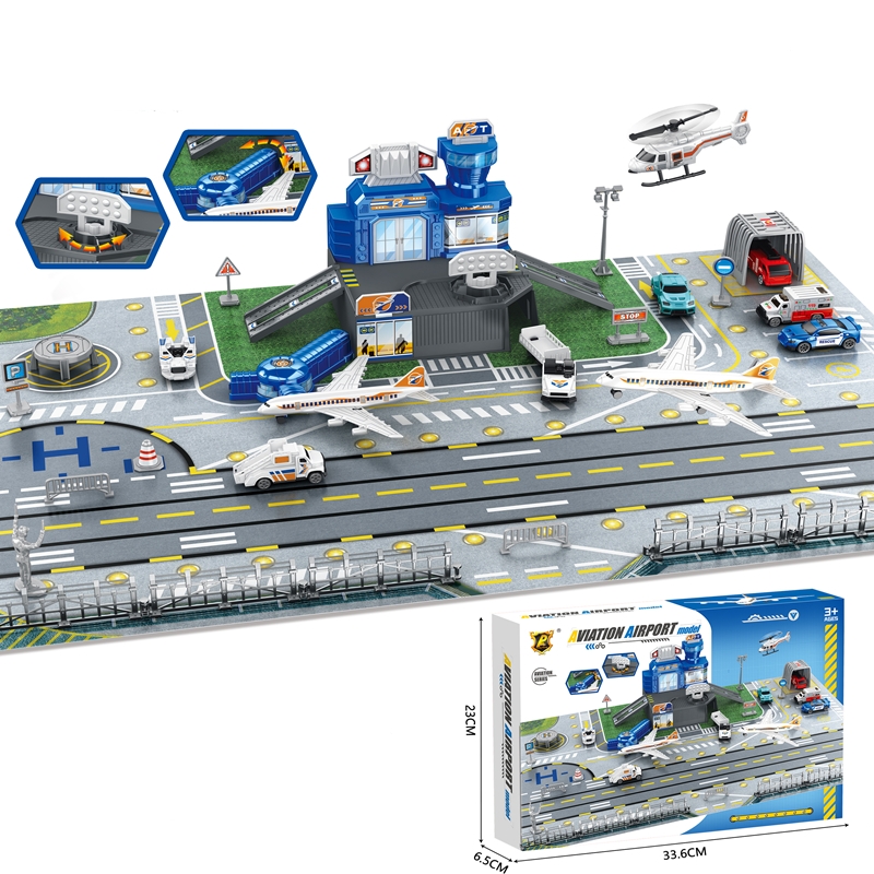 مجموعة ألعاب مطار للأطفال مع س - مراجعة Model Airplane Plastic وسعره