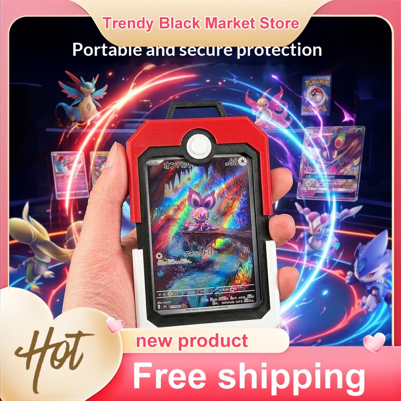 حامل عرض بطاقات بوكيمون PTCG م - مراجعة Graded Card Display وسعره