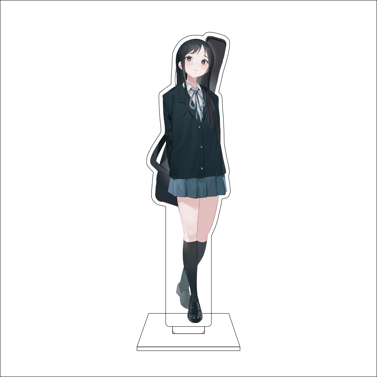 16 سم أنيمي K-ON! لوحة عرض أكر - مراجعة Figma Stand Set وسعره