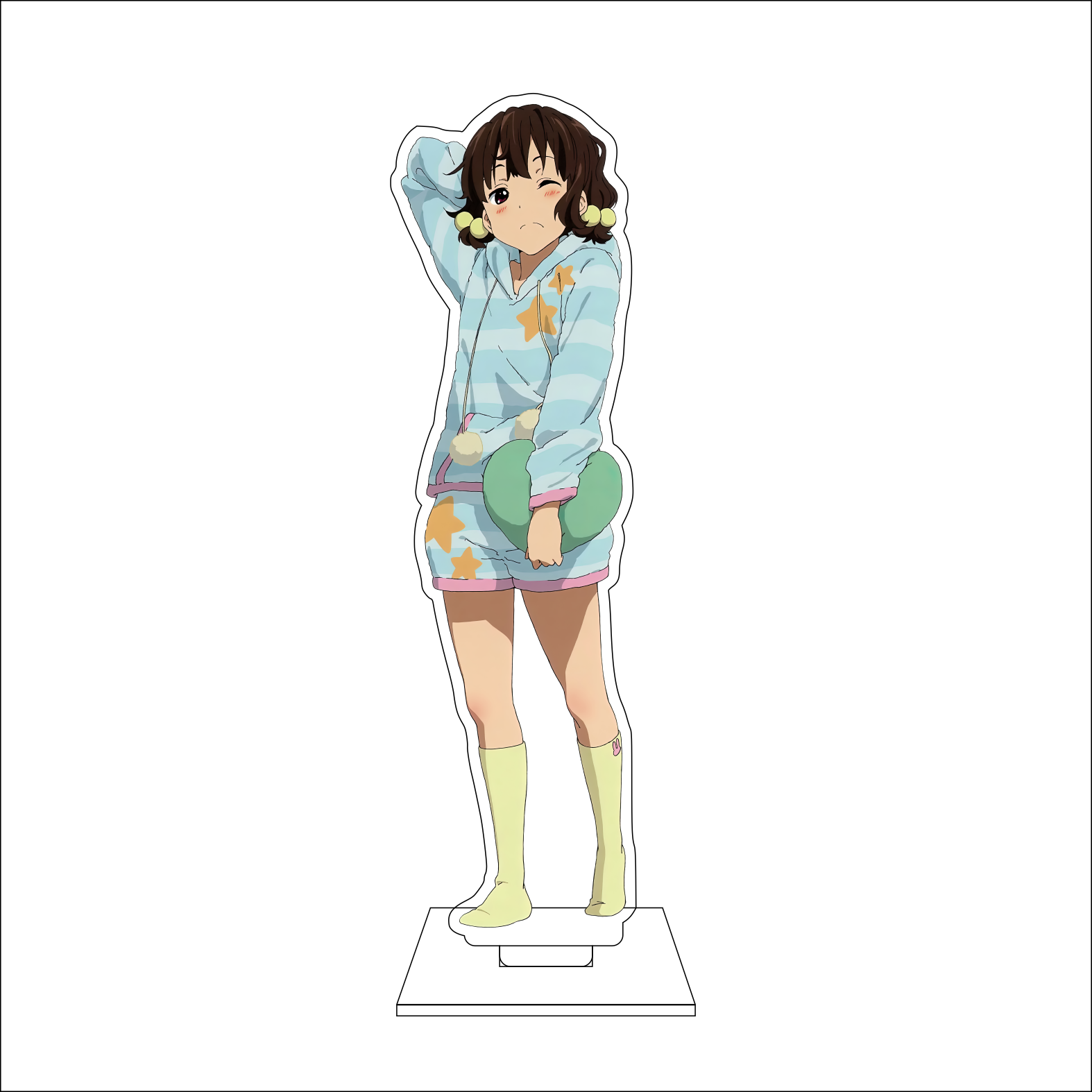 16 سم أنيمي K-ON! لوحة عرض أكر - مراجعة Figma Stand Set وسعره