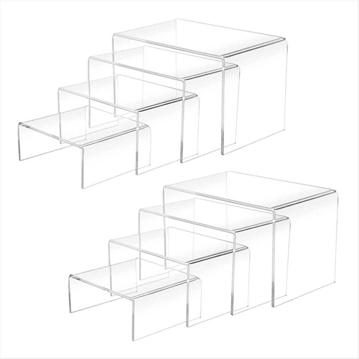 8 قطع مكونة من قطعتين من رافعا - مراجعة Display Risers Set وسعره