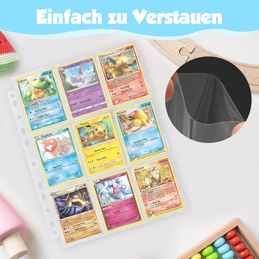 90 جيبًا لحفظ بطاقات التداول و - مراجعة Trading Card Binder وسعره
