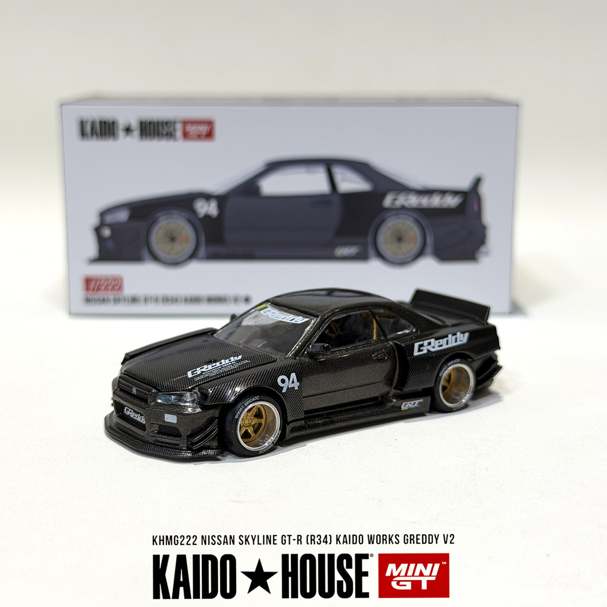ميني جي تي × كايدو هاوس 1:64 ن - مراجعة Die Cast Car 1 64 وسعره