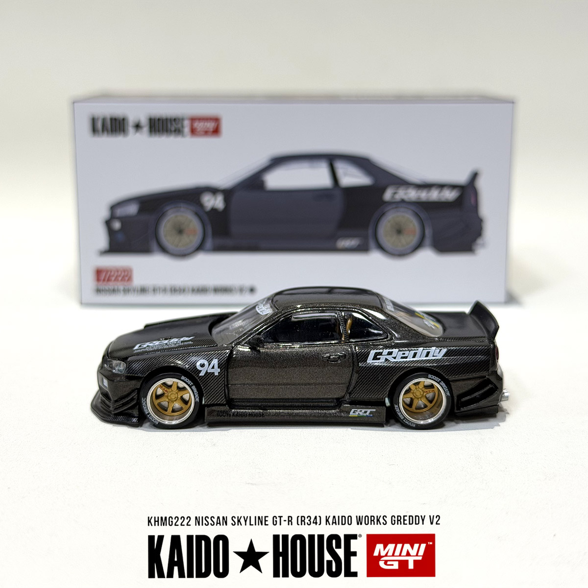 ميني جي تي × كايدو هاوس 1:64 ن - مراجعة Die Cast Car 1 64 وسعره