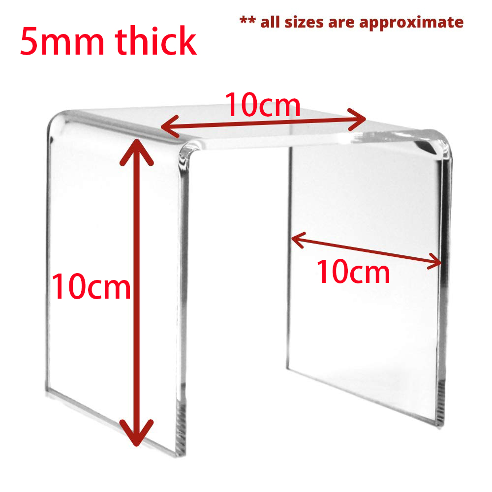 حامل عرض أكريليك، عرض رف شفاف  - مراجعة Pop Display Shelf وسعره