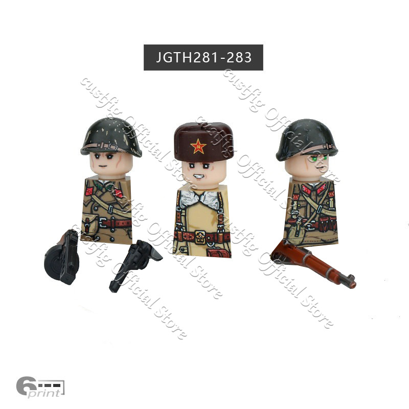 مكعبات بناء عسكرية على شكل جنو - مراجعة Lego Minifigure Holder وسعره
