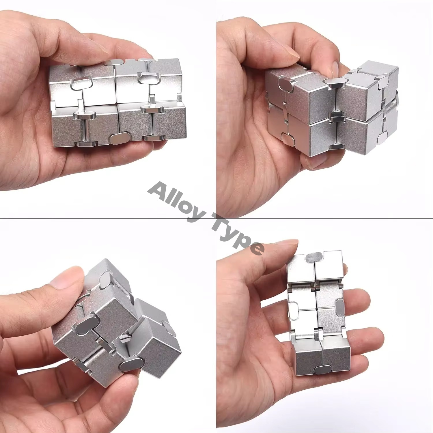 مكعب إنفينيتي من السبائك والبل - مراجعة Fidget Cube Original وسعره