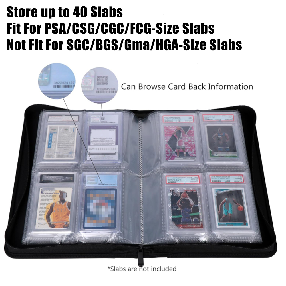 حافظة بطاقات مصنفة تتسع لـ 40  - مراجعة Trading Card Binder وسعره