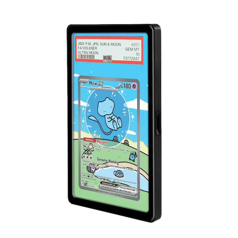 عرض بطاقات البوكيمون PTCG Mew  - مراجعة Display Case Acrylic وسعره