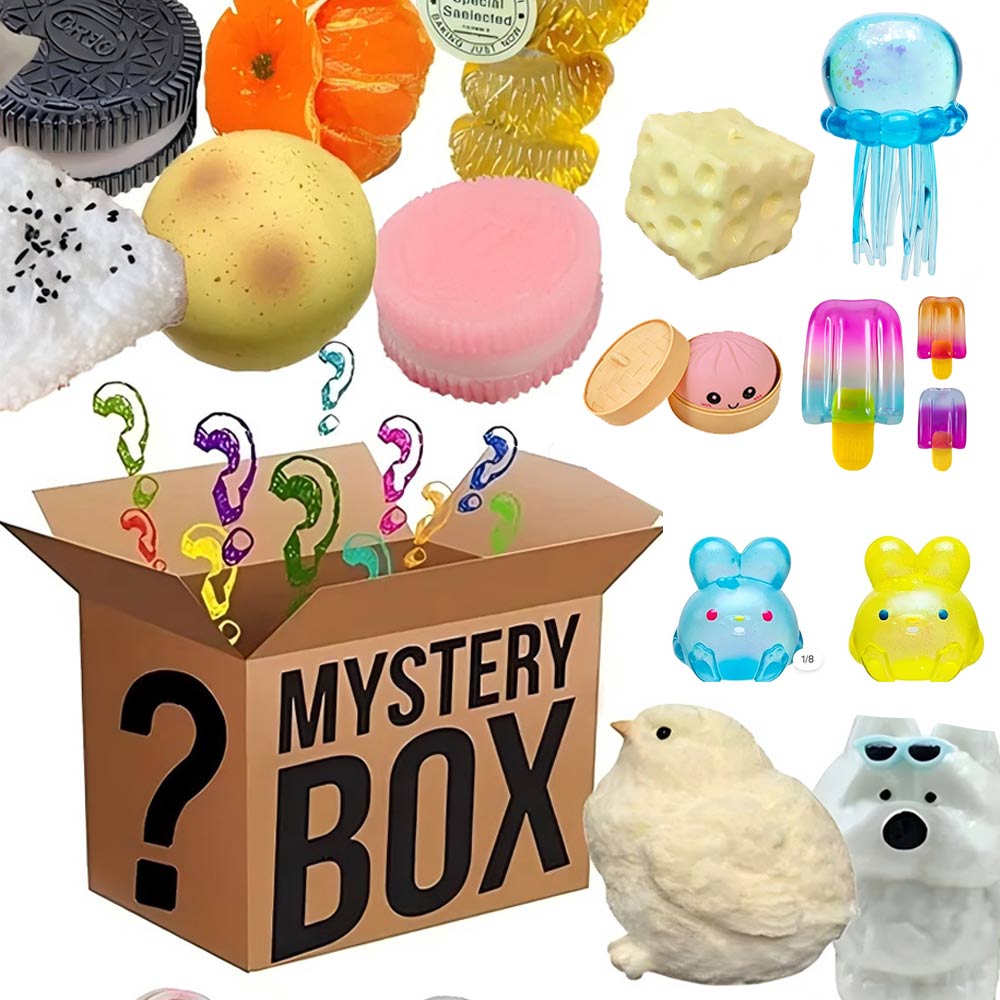 صندوق ألعاب فيدجيت غامض، طعام  - مراجعة Mystery Box Blind Bag وسعره