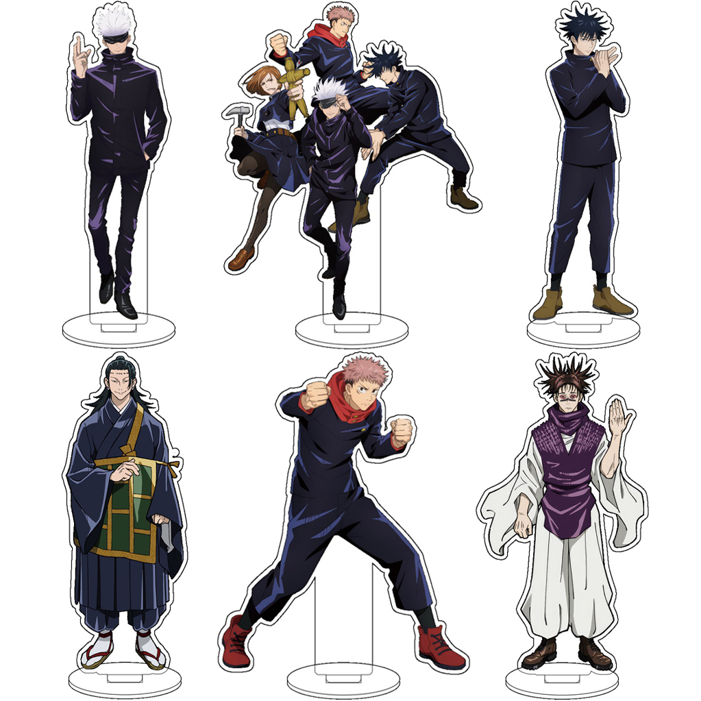 تماثيل أكريليك أنمي جوجوتسو كا - مراجعة Figma Stand Set وسعره
