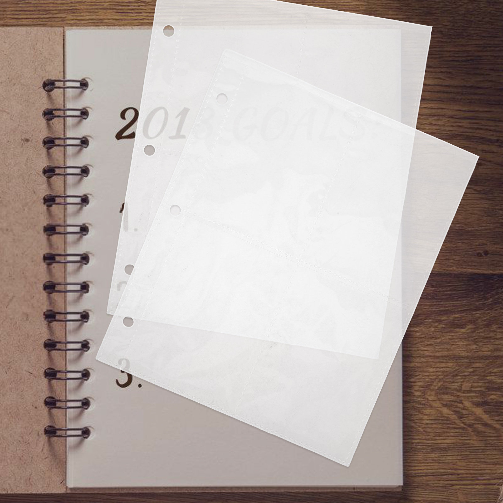 10 قطع من أغلفة البطاقات البلا - مراجعة Trading Card Binder وسعره