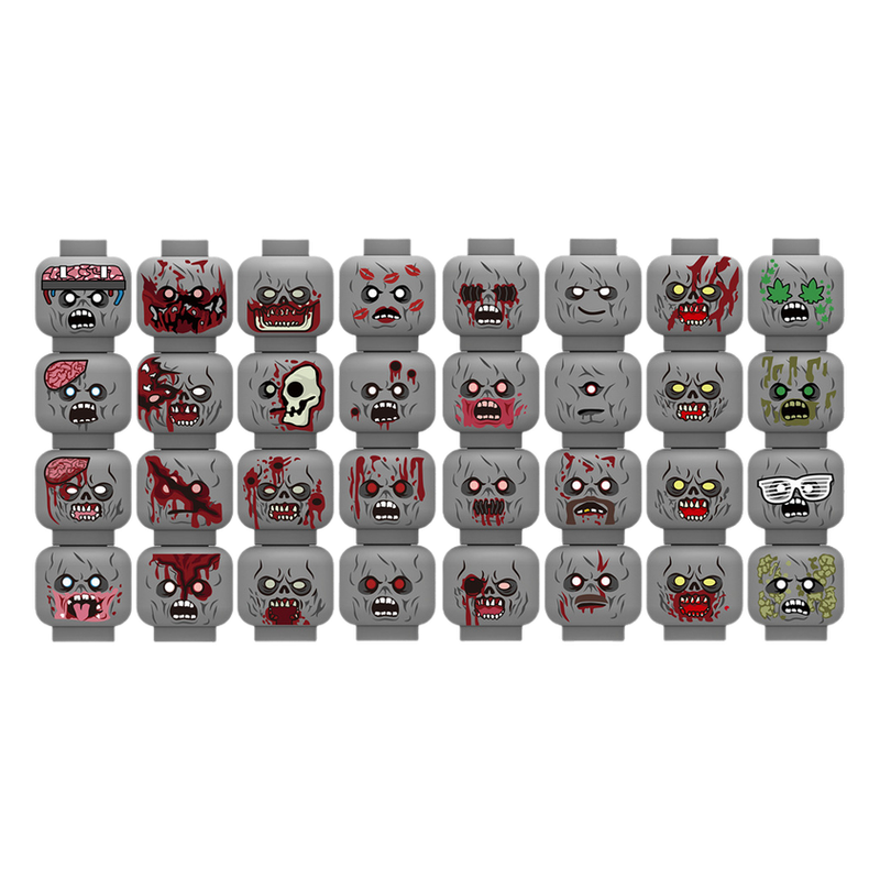 مكعبات بناء على شكل رؤوس بوجوه - مراجعة Lego Minifigure Holder وسعره