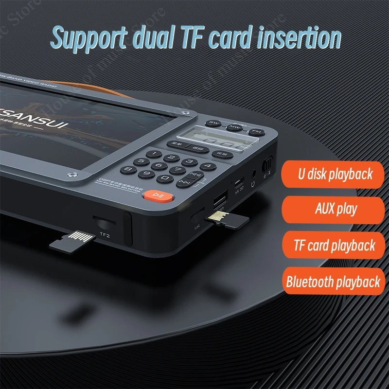مكبرات صوت سانسوي F50/F51 بشاش - مراجعة Graded Card Display وسعره