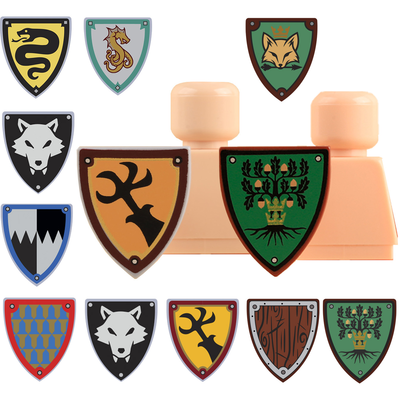 قطع بناء فرسان العصور الوسطى م - مراجعة Lego Minifigure Holder وسعره