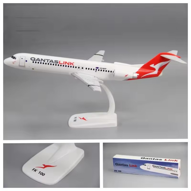 نموذج طائرة فوكر FK-100 لخطوط  - مراجعة Model Airplane Plastic وسعره