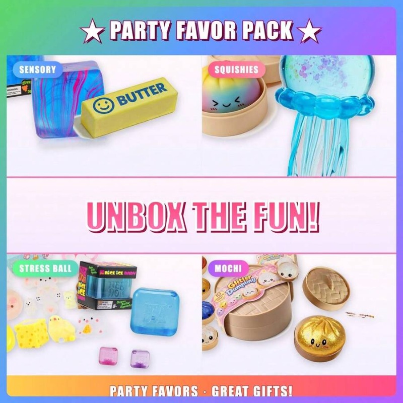 صندوق ألعاب سكويشي عشوائي ممتع - مراجعة Mystery Box Blind Bag وسعره